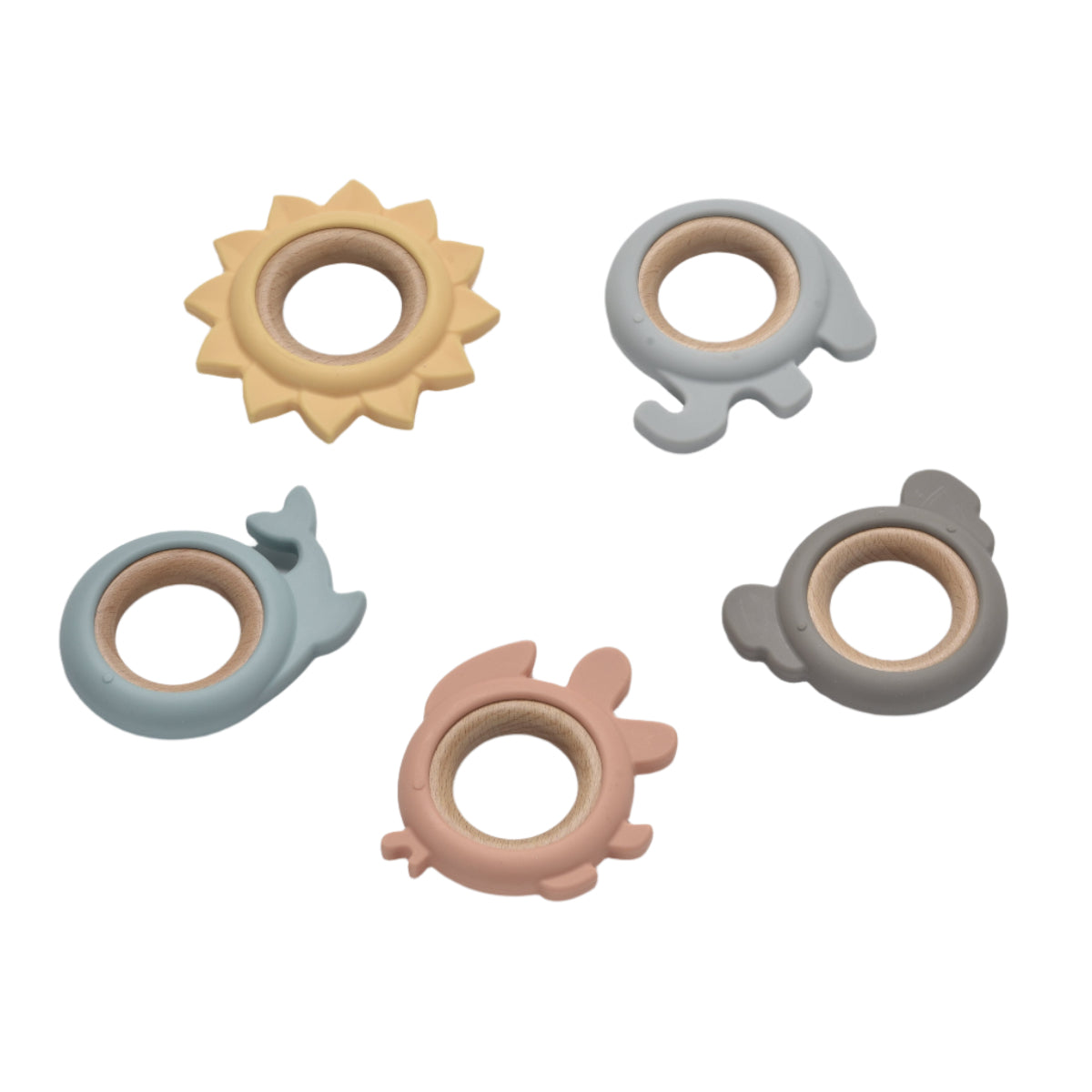 Jumini BPA-Free Silicone Teething Rings – Safe smooth finish – Jumini Toys