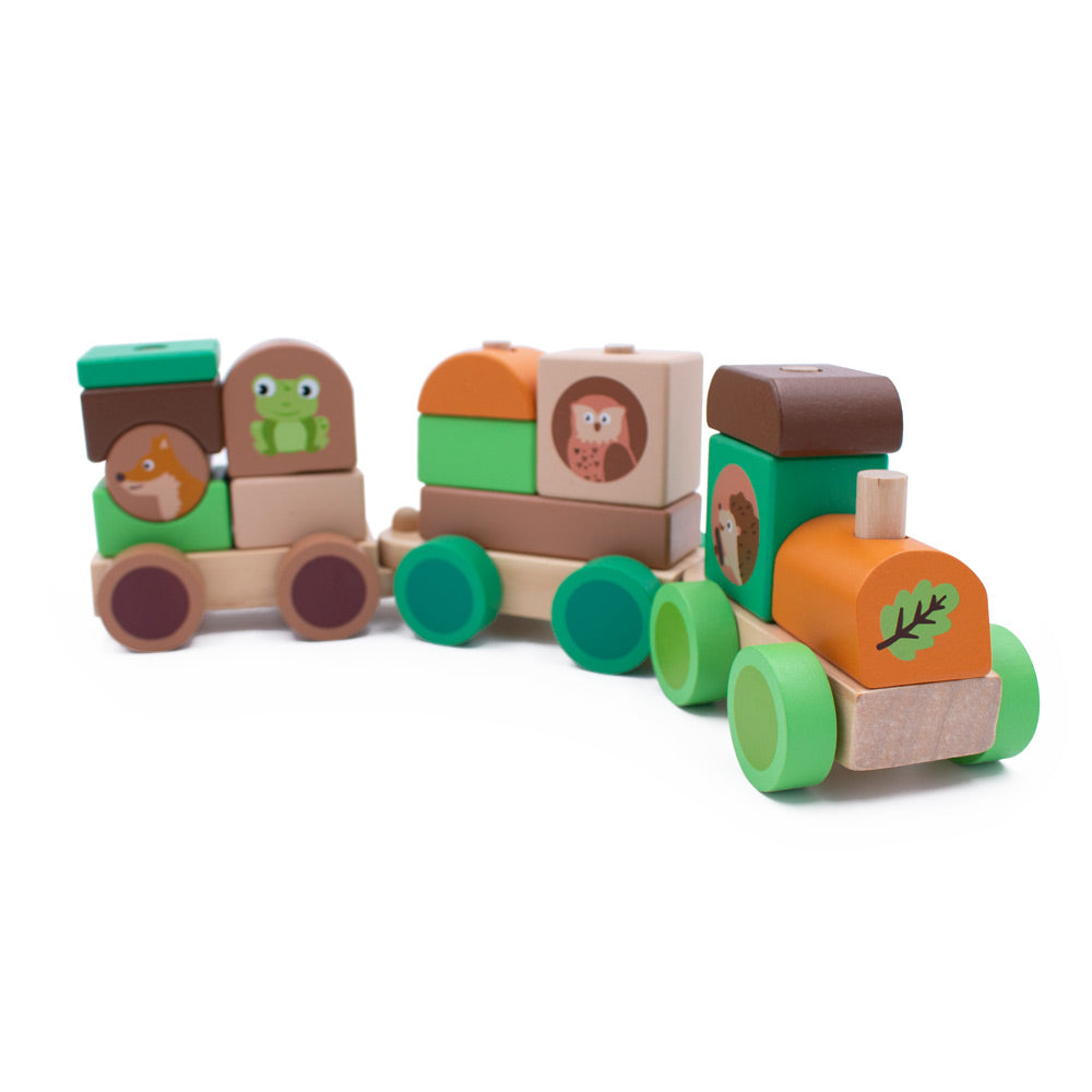 Woodland Stacking Train