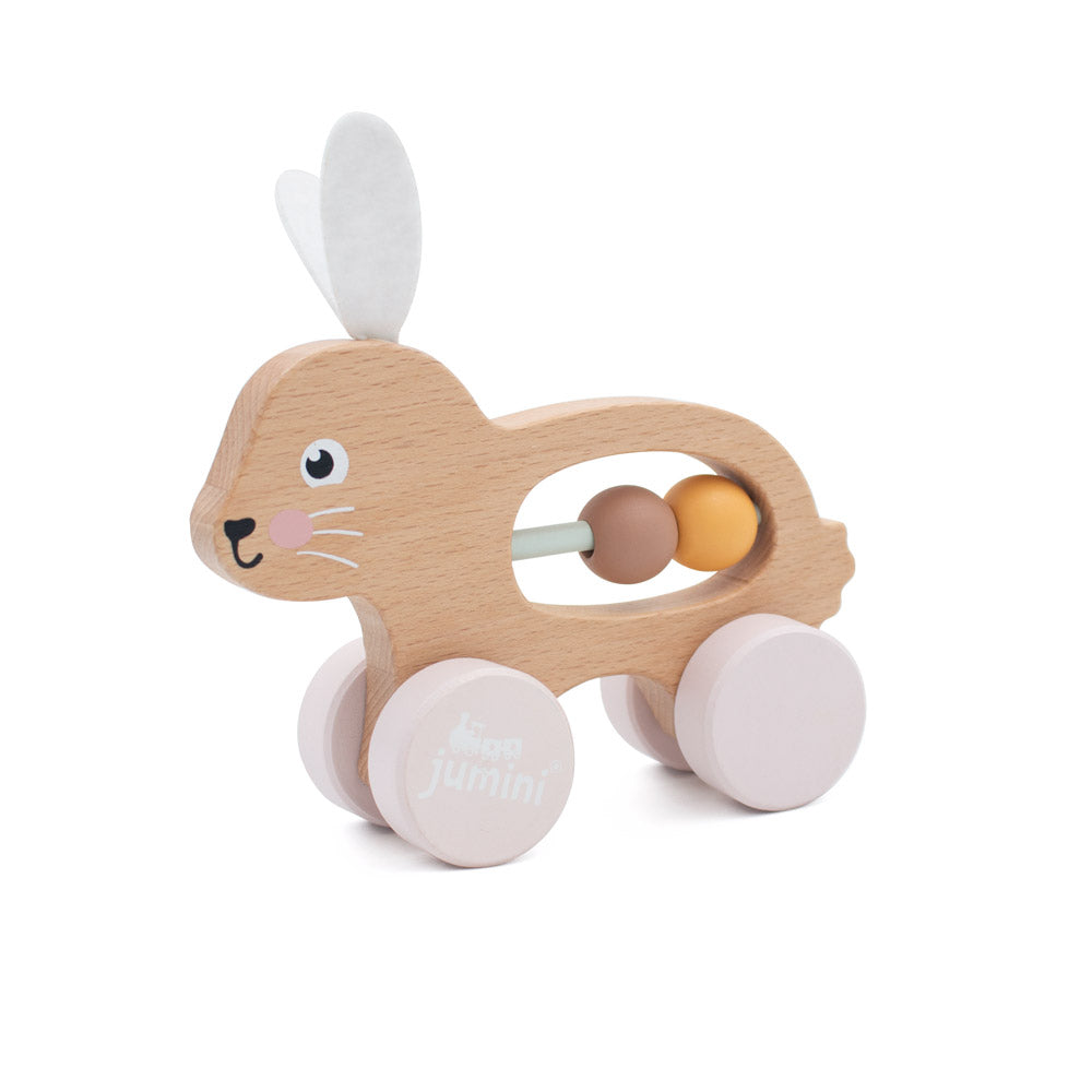 Bunny Push Along Bead Coaster